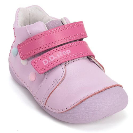 Pantofi copii fete din piele DD Step, Roz - S015-61267 [2]