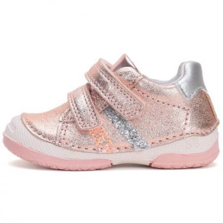 Pantofi copii fete din piele DD Step, Roz - S038-51626B [1]