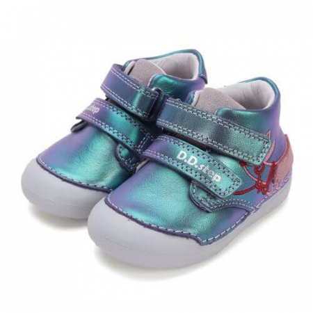 Promotii Pantofi Sport Fete - Pantofi copii fete din piele DD Step, Violet - S066-51160A