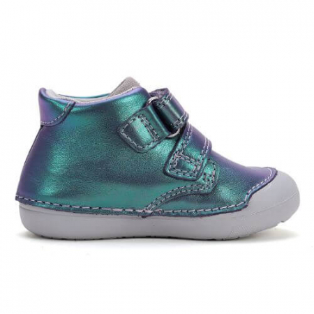 Pantofi copii fete din piele DD Step, Violet - S066-51160A [2]