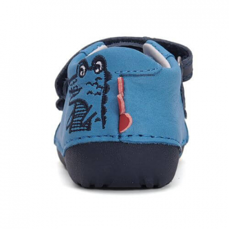 Pantofi copii baieti din piele DD Step, Albastru - S015-51832B [3]