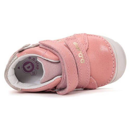 Pantofi copii fete din piele DD Step, Roz - S082-61703C [4]