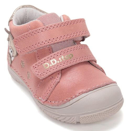 Pantofi copii fete din piele DD Step, Roz - S082-61703C [2]