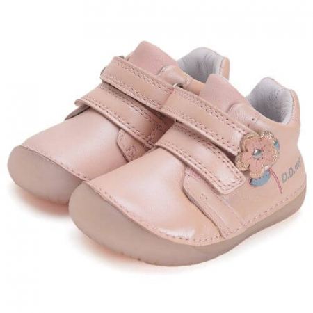 Pantofi copii fete din piele DD Step, Roz - S070-51171 [0]
