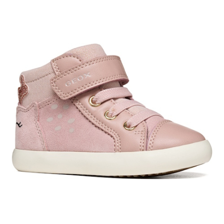 Pantofiori sport fete - Pantofi fete Geox Gisli, Roz - B661MA_022BC_C8014