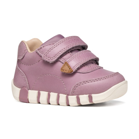 Pantofiori sport fete - Pantofi fete Geox Iupidoo, Roz - B5658C_000CL_C8023