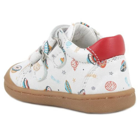 Pantofi copii baieti din piele naturala Primigi, Alb - 1400066 [2]