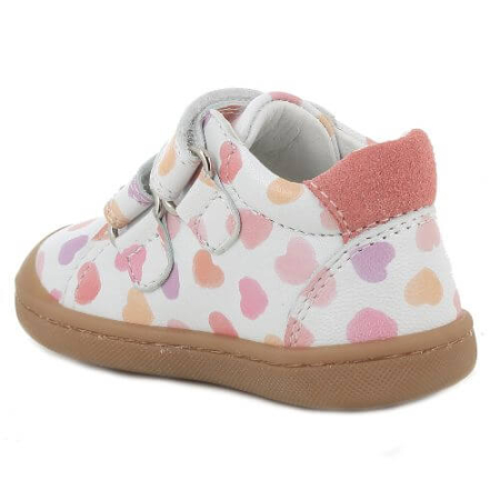 Pantofi copii fete din piele naturala Primigi, Alb - 1400055 [2]