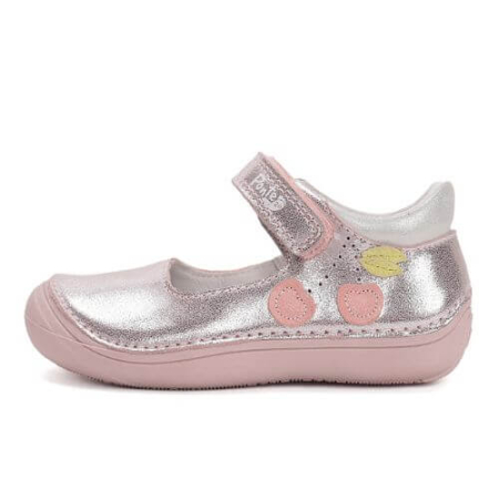 Noua Colectie Primavara - Pantofi copii fete din piele Ponte 20, Auriu - DA08-6-1905A