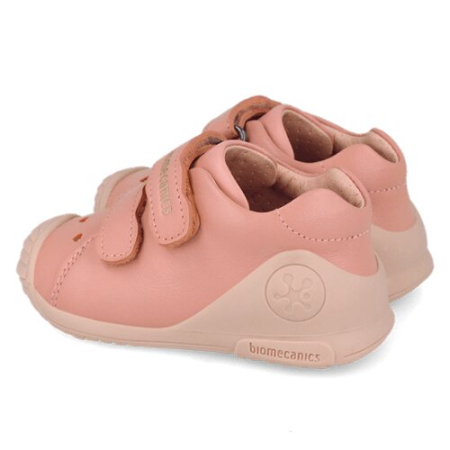 Pantofi copii fete din piele Biomecanics, Roz Pudrat - 261101-B193 [1]