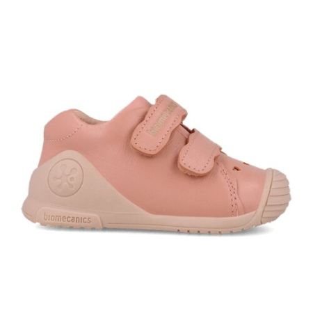 Pantofi copii fete din piele Biomecanics, Roz Pudrat - 261101-B193 [2]