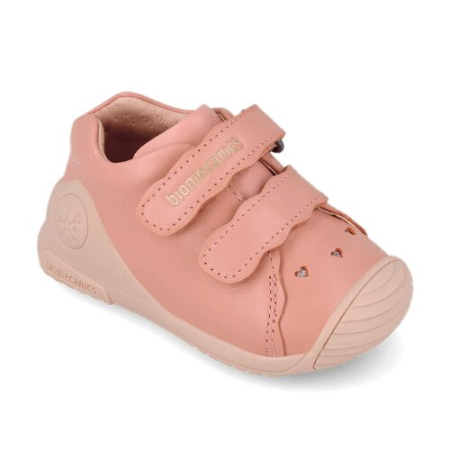 Pantofi copii fete din piele Biomecanics, Roz Pudrat - 261101-B193 [4]