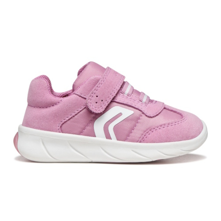 Pantofi copii fete din piele Suede Geox Foot-Run, Roz - B661JA_0FU22_C8241 [5]