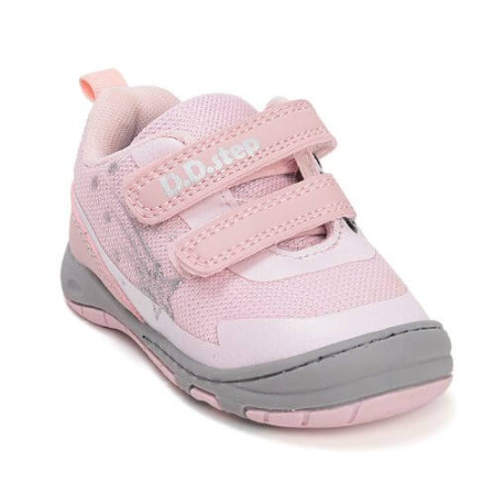 Noua Colectie De Toamna - Pantofi copii fete din textil DD Step, Roz - F065-52408A