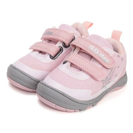 Pantofi copii fete din textil DD Step, Roz - F065-52408A [2]