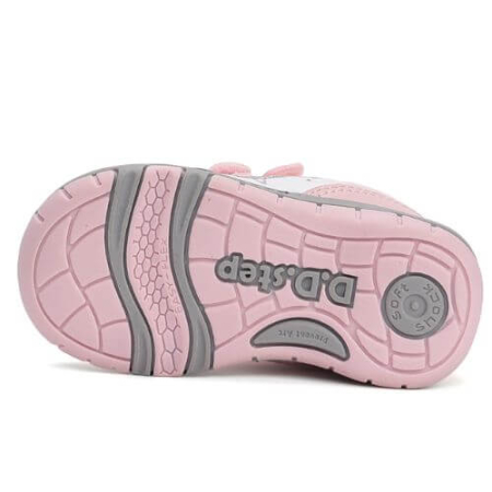 Pantofi copii fete din textil DD Step, Roz - F065-52408A [6]