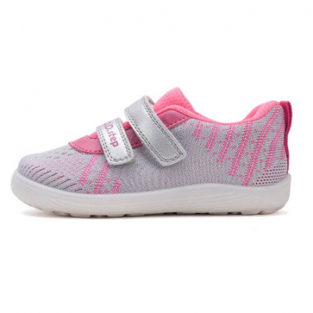 Pantofi copii fete din textil DD Step, Gri - F093-51399E [1]