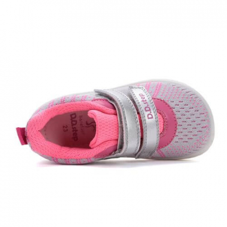 Pantofi copii fete din textil DD Step, Gri - F093-51399E [5]