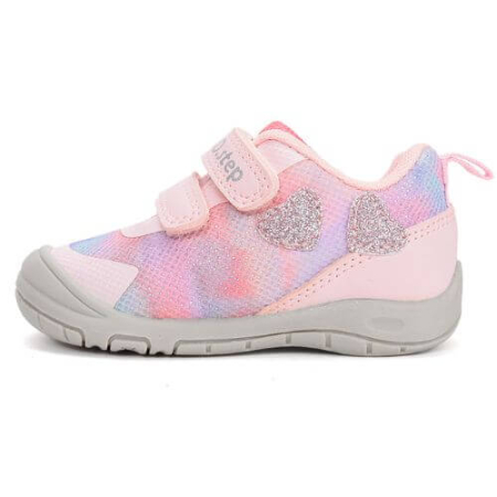 Pantofiori sport fete - Pantofi copii fete din textil DD Step, Roz - F065-61776B