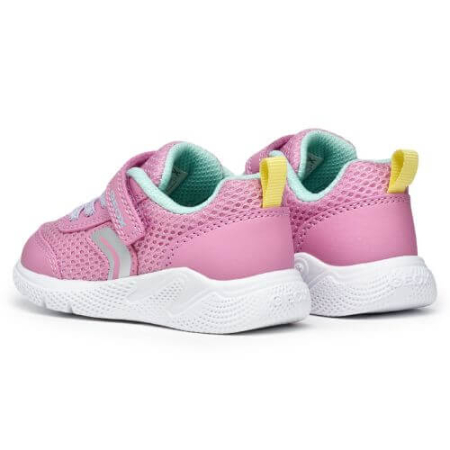 Pantofi copii fete din textil Geox, Roz - B454TD-01454-CE83B [5]