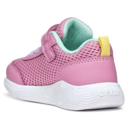 Pantofi copii fete din textil Geox, Roz - B454TD-01454-CE83B [6]