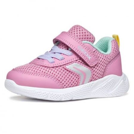 Pantofi copii fete din textil Geox, Roz - B454TD_01454_CE83B [3]