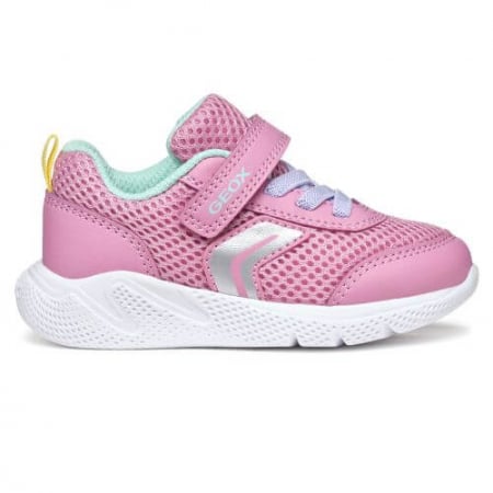 Pantofi copii fete din textil Geox, Roz - B454TD_01454_CE83B [2]