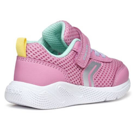 Pantofi copii fete din textil Geox, Roz - B454TD-01454-CE83B [7]