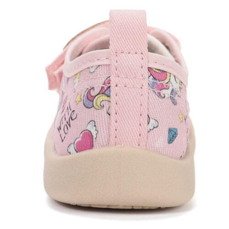 Pantofi copii fete textil DD Step, Roz - C100-61621 [4]