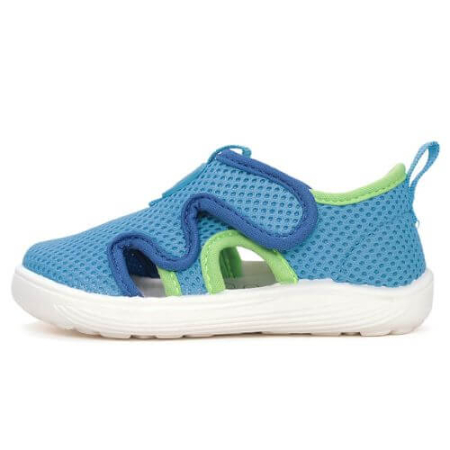 Pantofiori sport baieti - Pantofi decupati copii baieti din textil DD Step, Albastru - G093-61211