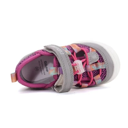 Pantofi decupați copii fetițe DD Step, Roz - F065-61331D [3]