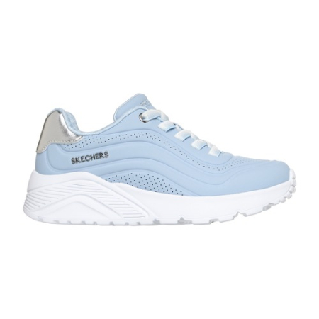 Noua colectie Skechers - Pantofi fete Skechers UNO Lite, Albastru deschis - 310818L-LTBL