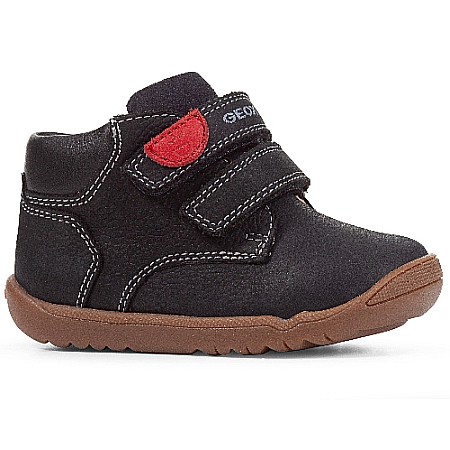 Ghete copii baieti din piele Geox, Albastru - B164NC_03285_C4002 [1]