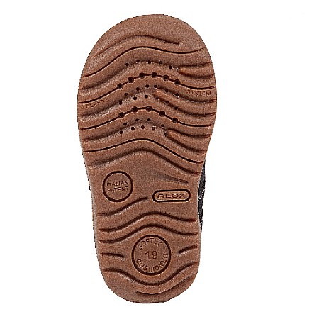 Ghete copii baieti din piele Geox, Albastru - B164NC_03285_C4002 [3]