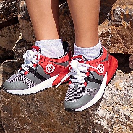 Pantofi copii baieti Avengers din textil Cerda, Gri - 2300004691 [1]