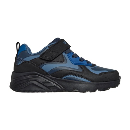 Noua colectie Skechers - Pantofi sport băieți Skechers UNO Lite, Negru/Albastru - 403645L-BKBL
