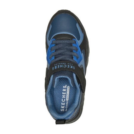 Pantofi sport băieți Skechers UNO Lite, Negru/Albastru - 403645L-BKBL [3]