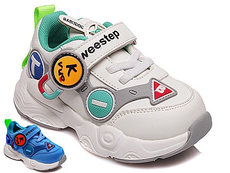 Pantofi copii baieti Weestep, Alb - R297963145 LBL [0]