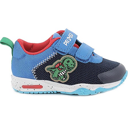 Pantofi copii baieti cu LED din textil Primigi, Albastru - 5948511 [1]