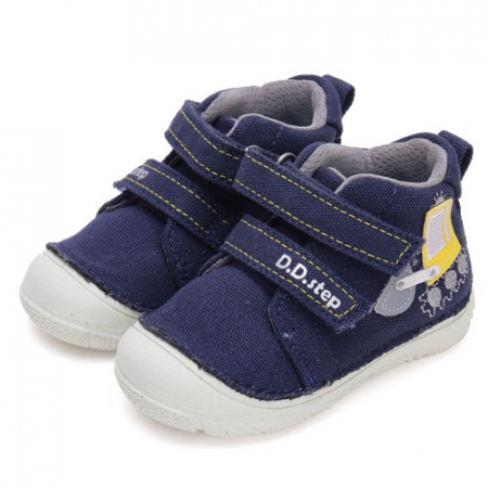Promotii Pantofi Sport Baieti - Pantofi sport din canvas DD Step C082-42149A Royal Blue