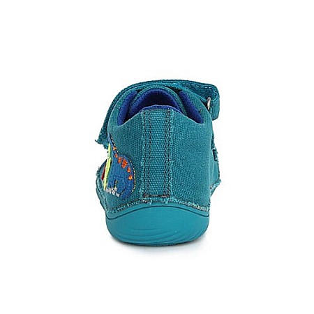 Pantofi copii baieti din canvas DD Step, Albastru - C073-376A [4]