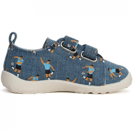 Pantofi copii baieti din canvas DD Step, Albastru - CSB-41907B [3]