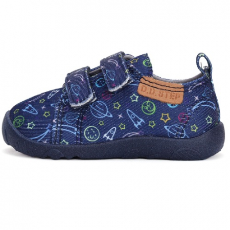 Pantofi copii baieti din canvas DD Step, Albastru - C086-42209 [0]