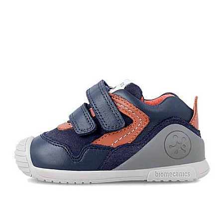 Pantofi copii baieti din piele Biomecanics, Albastru - 231126-A [3]