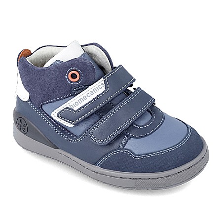 Pantofi copii baieti din piele Biomecanics, Albastru - 231225-A [1]