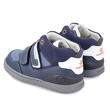 Pantofi copii baieti din piele Biomecanics, Albastru - 231225-A [3]