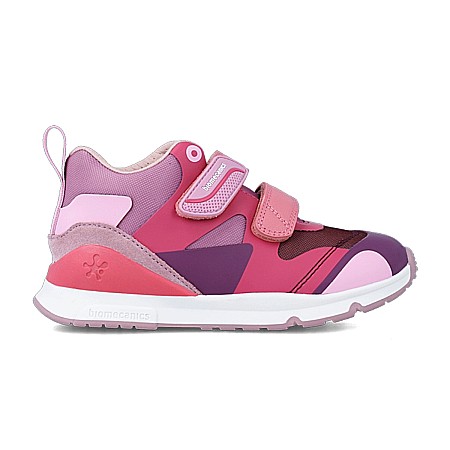 Pantofi copii fete din piele Biomecanics, Roz - 231244-B [2]