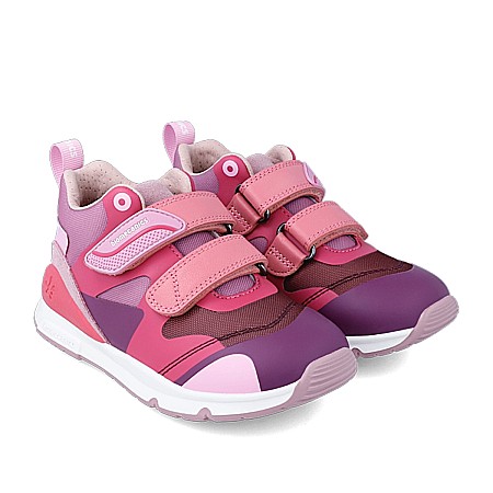 Pantofi copii fete din piele Biomecanics, Roz - 231244-B [0]