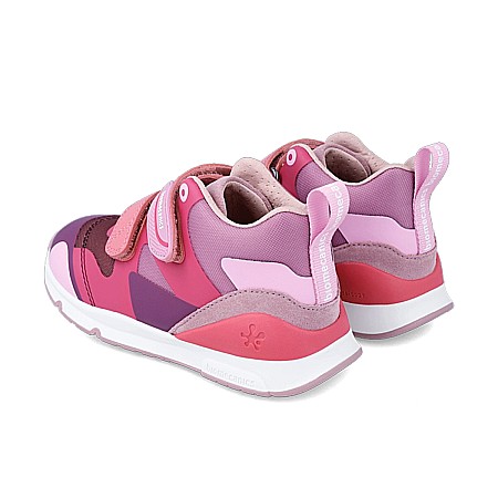 Pantofi copii fete din piele Biomecanics, Roz - 231244-B [3]