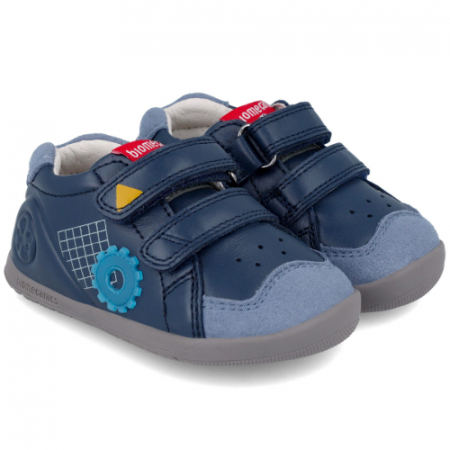 Pantofiori sport baieti - Pantofi sport din piele Biomecanics 241161-A183